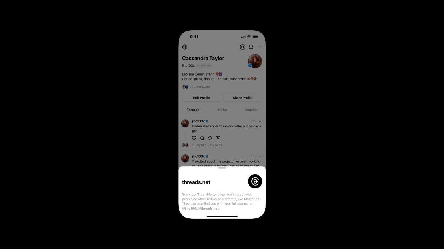 Threads posts will be available from other apps as well