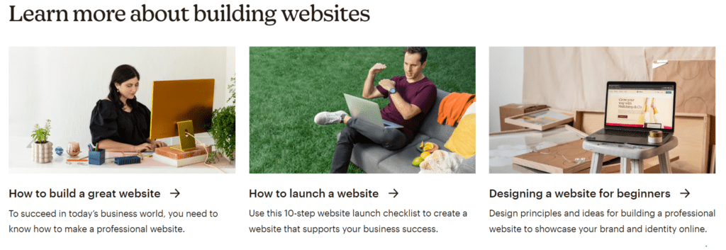 With Website Builder you can create your own website in Mailchimp